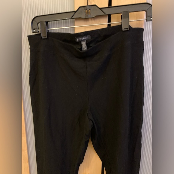 Eileen Fisher skinny casual pants in black color Size Small - Picture 2 of 11